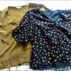 BUNDLE- 2 Madewell Blouses